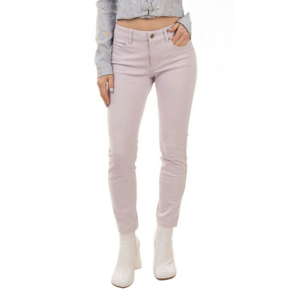 Escada Sport Women’s Jeans Pants Pink Slim Fit Mid Rise Lilac Sz32x29 EUR 42 NWT
